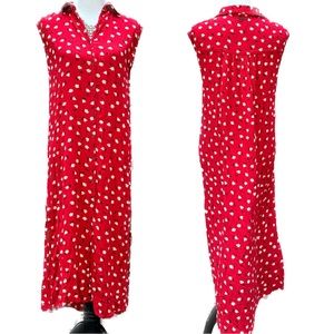 Billabong Sleeveless Maxi Dress | Floral Print | Medium